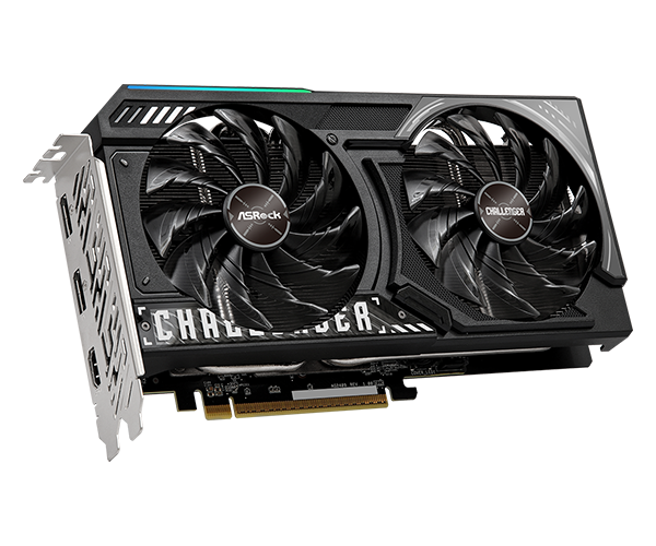 ASRock AMD Radeon RX 9060 XT Challenger 16GB OC 16GB GDDR6 128-bit Graphics Card With Dual Fans ( RX9060XT CL 16GO ) - Image 4