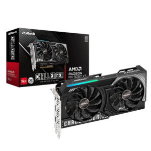 ASRock AMD Radeon RX 9060 XT Challenger 16GB OC 16GB GDDR6 128-bit Graphics Card With Dual Fans ( RX9060XT CL 16GO )