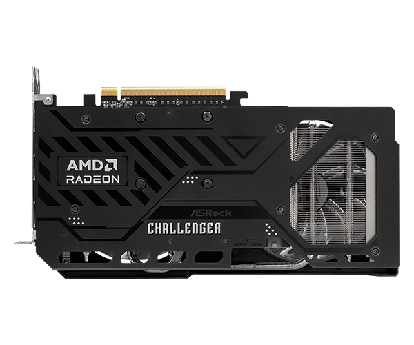 ASRock AMD Radeon RX 9060 XT Challenger 16GB OC 16GB GDDR6 128-bit Graphics Card With Dual Fans ( RX9060XT CL 16GO ) - Image 6