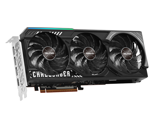 ASRock AMD Radeon RX 9070 Challenger 16GB 16GB GDDR6 256-Bit Graphics Card With Triple Fans ( RX9070 CL 16G ) - Image 4