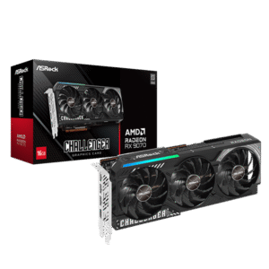 ASRock AMD Radeon RX 9070 Challenger 16GB 16GB GDDR6 256-Bit Graphics Card With Triple Fans ( RX9070 CL 16G )