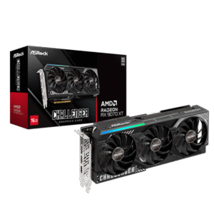 ASRock AMD Radeon RX 9070 XT Challenger 16GB 16GB GDDR6 256-Bit Graphics Card With Triple Fans ( RX9070XT CL 16G )