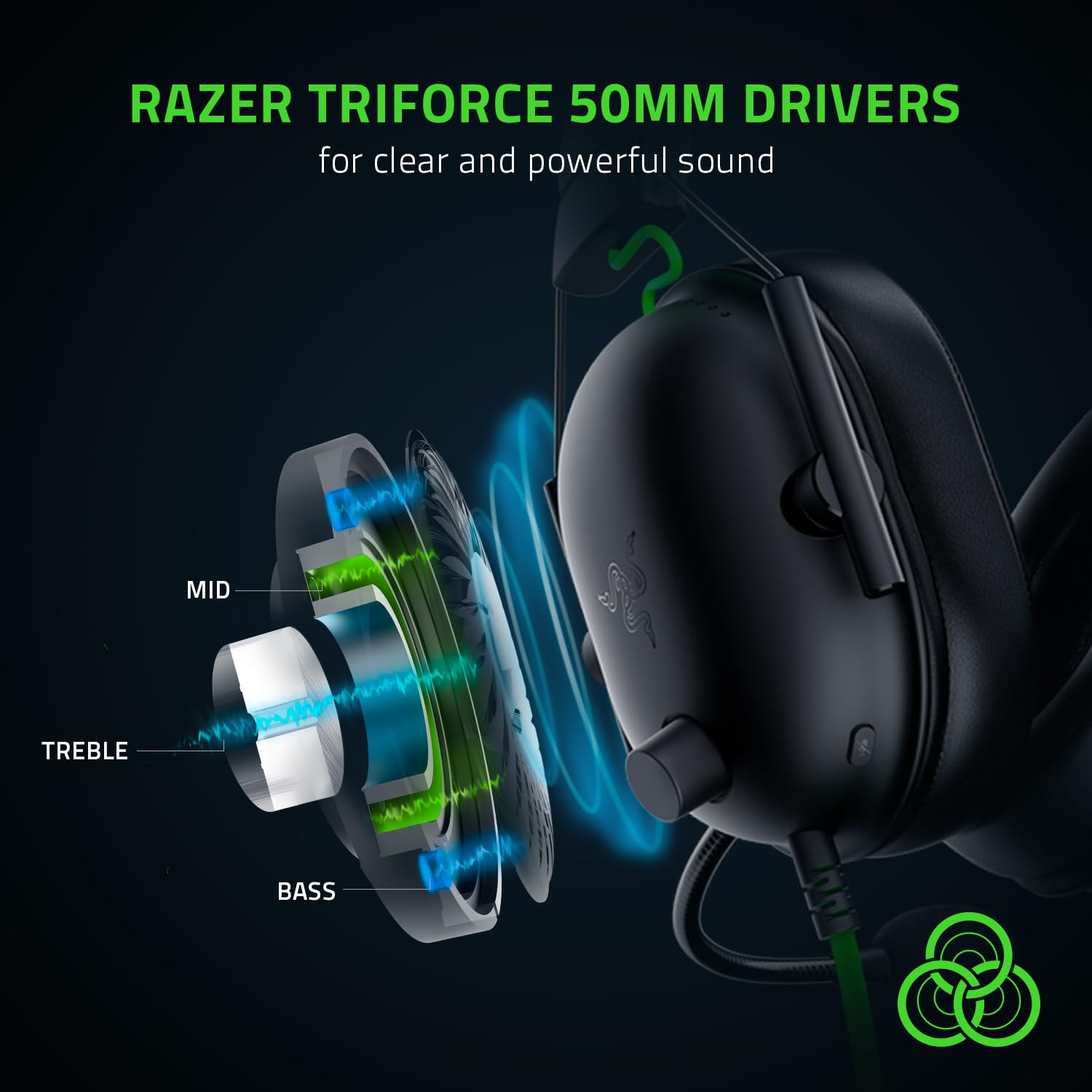 Razer BlackShark V2 X USB Wired 7.1 Surround Sound, 50mm Drivers, Noise Cancelling Mic Gaming Headset ( RZ04-04570100-R3U1 ) – Starcomp | Electronics and more