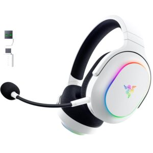 Razer Barracuda X Chroma RGB Wireless White Edition Multi-Platform Gaming And Mobile Headset ( RZ04-05220200-R3M1 )