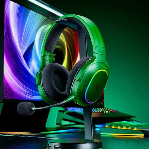 Razer Barracuda X Chroma RGB Phantom Green Wireless Over the Ears Gaming Headset With SmartSwitch Dual Wireless ( RZ04-05220300-R3M1 ) - Image 3