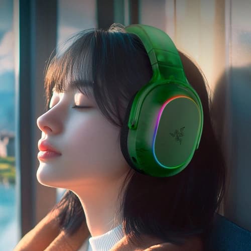 Razer Barracuda X Chroma RGB Phantom Green Wireless Over the Ears Gaming Headset With SmartSwitch Dual Wireless ( RZ04-05220300-R3M1 ) - Image 4