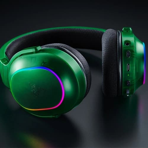 Razer Barracuda X Chroma RGB Phantom Green Wireless Over the Ears Gaming Headset With SmartSwitch Dual Wireless ( RZ04-05220300-R3M1 ) - Image 5