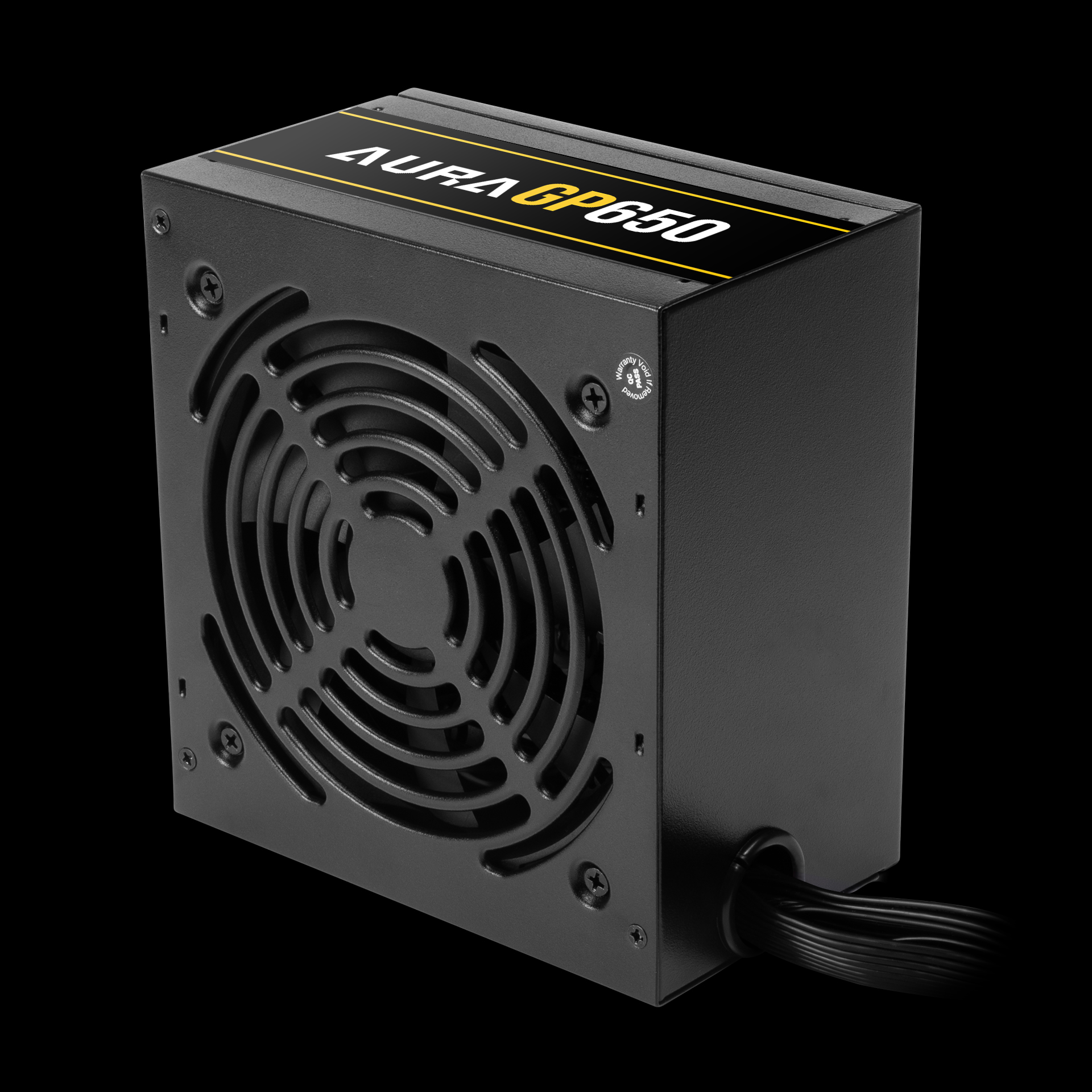 Gamdias AURA GP650 650W Efficient Black Power Supply Unit - Image 6