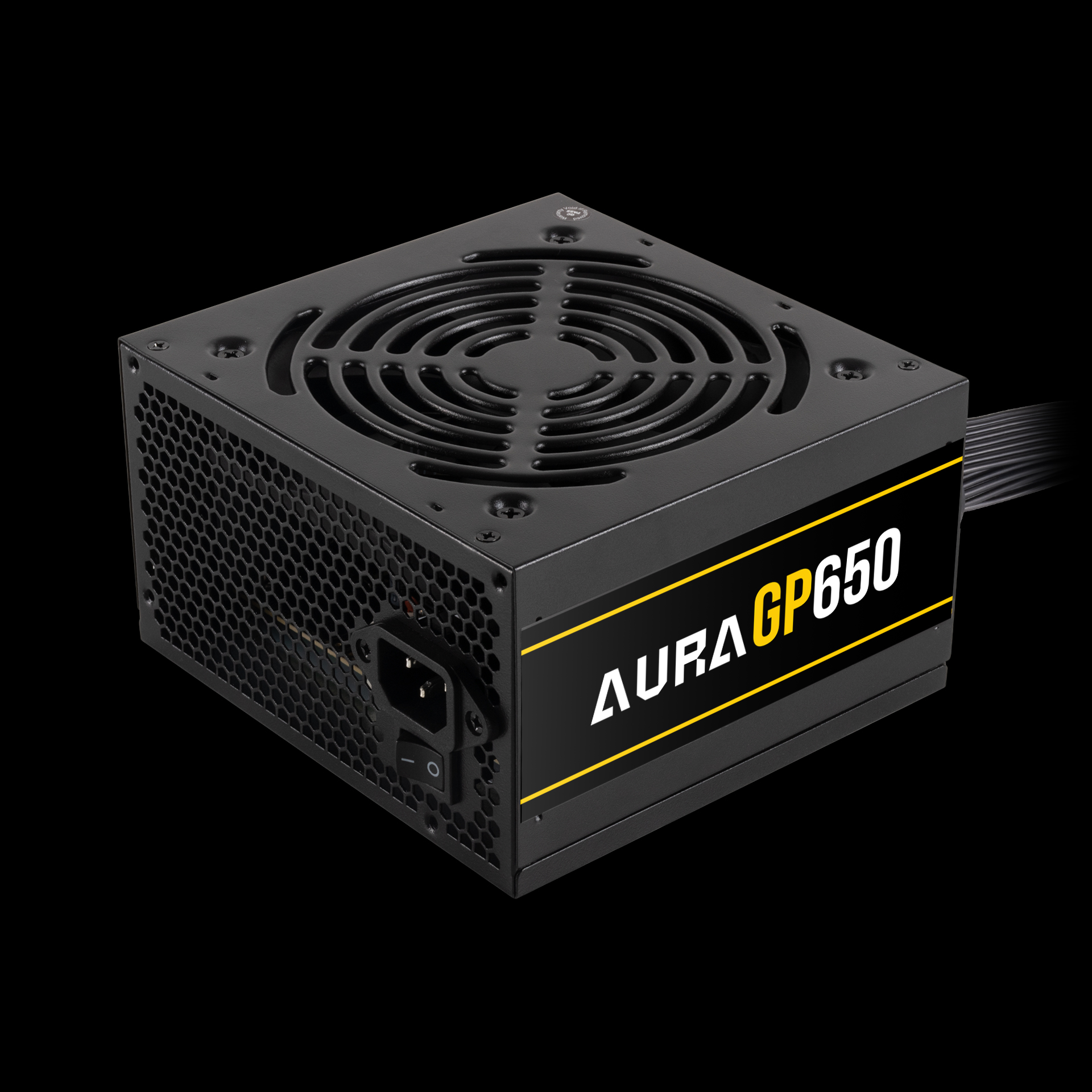 Gamdias AURA GP650 650W Efficient Black Power Supply Unit - Image 2
