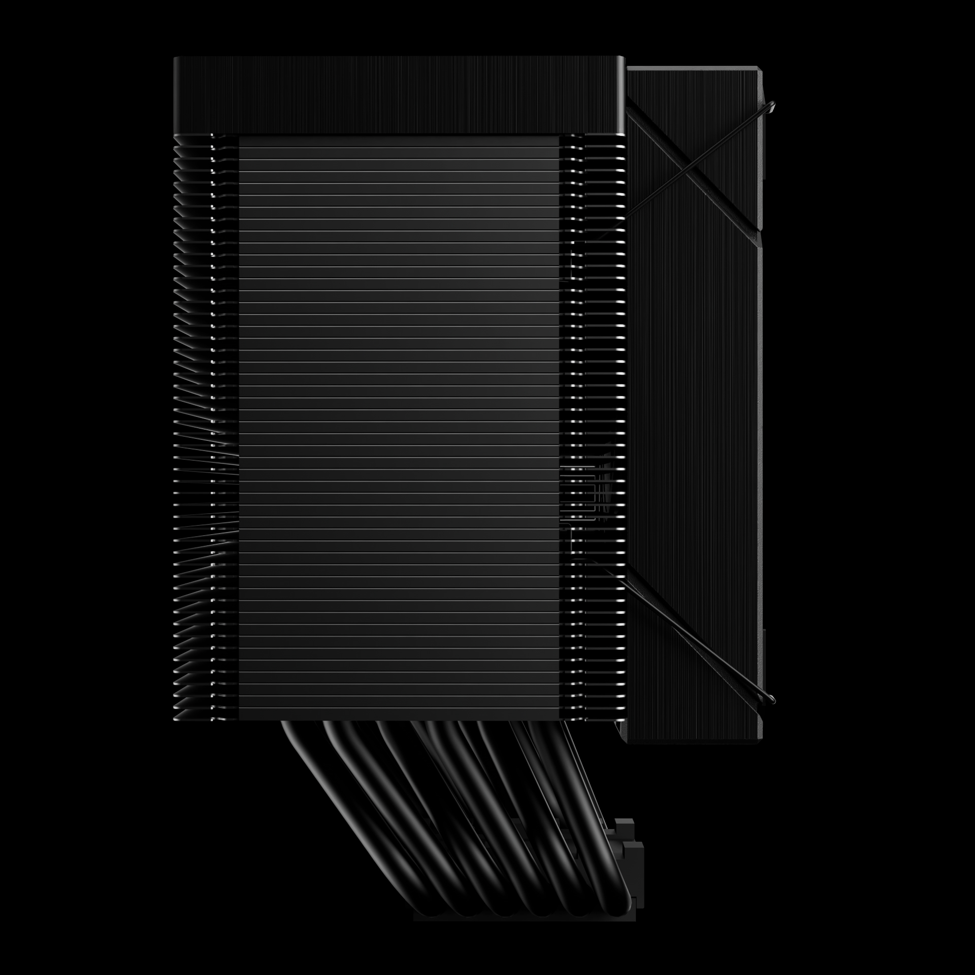 Gamdias BOREAS M2-61L 120mm Extreme Cooling Black CPU Air Cooler With Dynamic LCD Display - Image 6