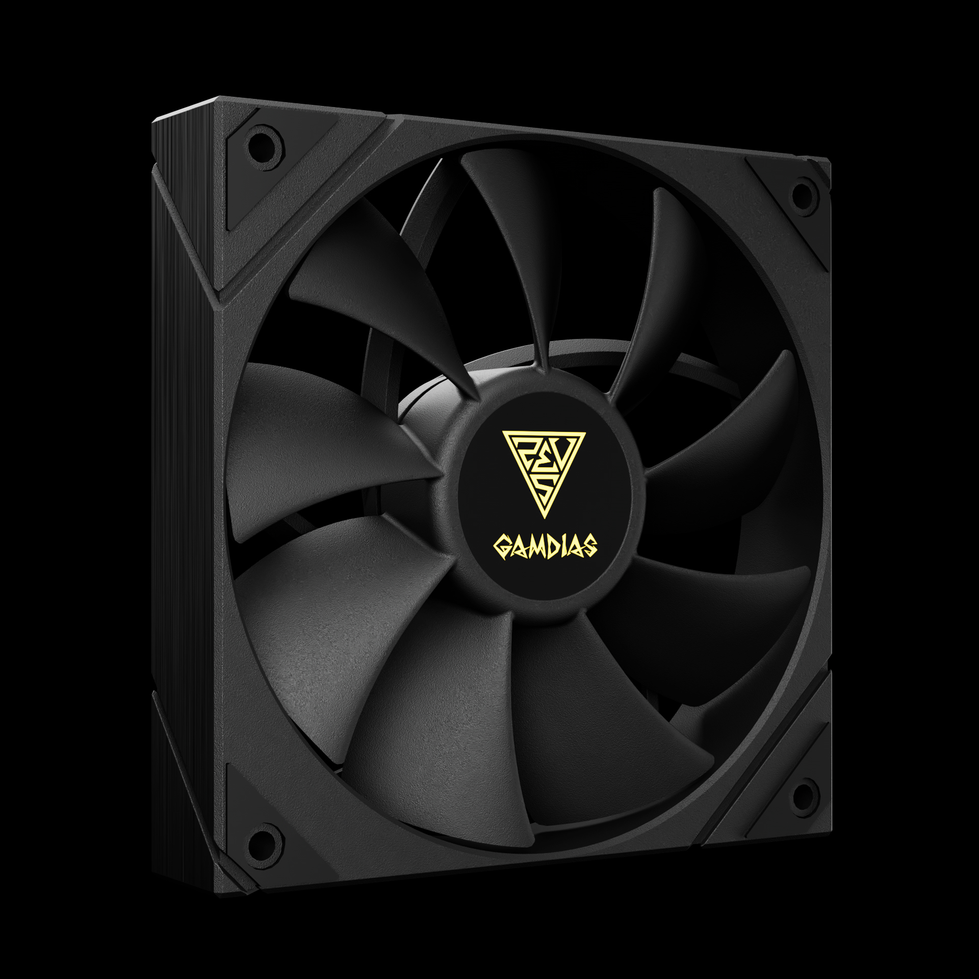 Gamdias BOREAS M2-61L 120mm Extreme Cooling Black CPU Air Cooler With Dynamic LCD Display - Image 9