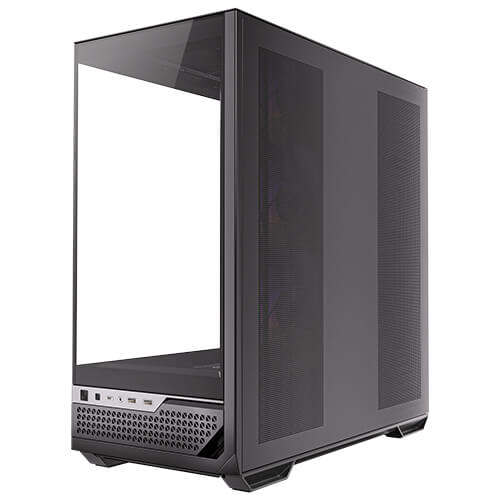 Antec C7 ARGB Black E-ATX Mid Tower 270° View Tempered Glass Side Panel Pc Cabinet With Pre-Installed ARGB PWM Fans - Image 5