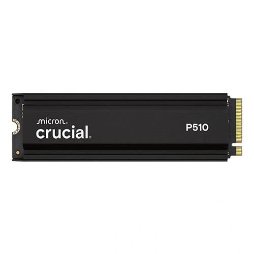 Crucial P510 2TB NVMe 2280 M.2 PCIe Gen5 Internal SSD With Heatsink ( CT2000P510SSD5 )