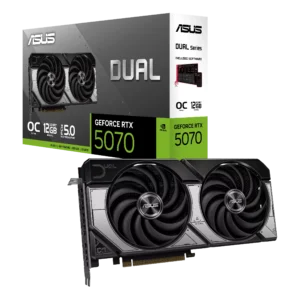 Asus Dual GeForce RTX 5070 12GB GDDR7 OC Edition 192-Bit Gaming Graphics Card With Dual Fans ( DUAL-RTX5070-O12G )