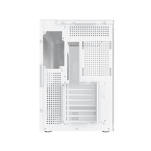 Xigmatek AQUA Ultra Arctic White E-ATX Mid Tower Crystal Clear 3 Tempered Glass Design ARGB Pc Cabinet - Image 6
