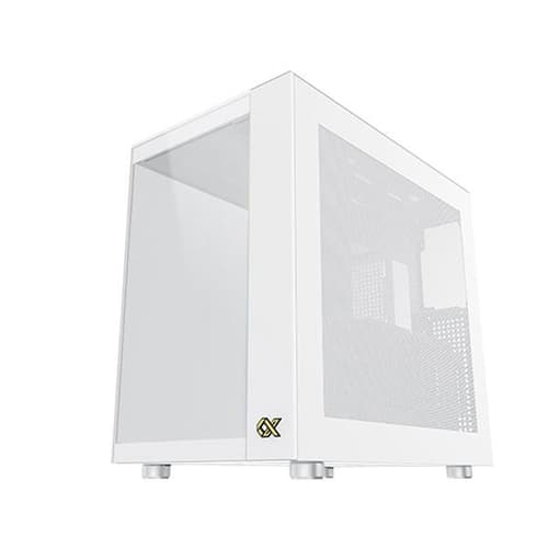 Xigmatek AQUA Ultra Arctic White E-ATX Mid Tower Crystal Clear 3 Tempered Glass Design ARGB Pc Cabinet - Image 9