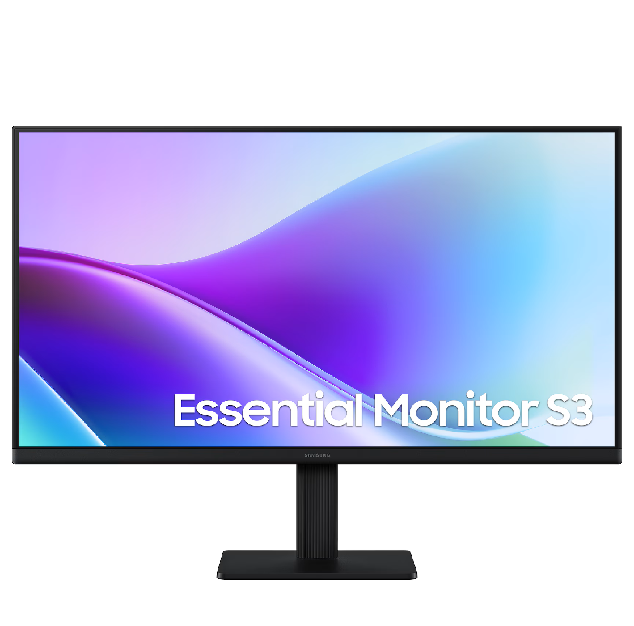 Samsung Essential Monitor S3 LS24F320GAW 24-Inch Flat IPS FHD 120 Hz 5 (GTG ) Super Slim Borderless Design Monitor ( LS24F320GAWXXL )