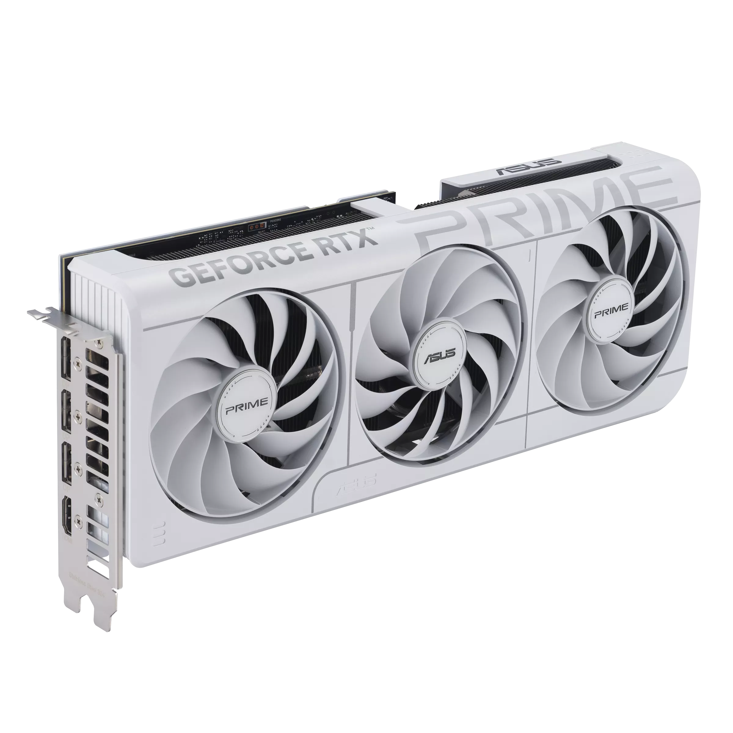 Asus Prime GeForce RTX 5070 White OC Edition 12GB GDDR7 192-Bit Gaming Graphics Card With Triple Fans ( PRIME-RTX5070-O12G-WHITE ) - Image 4