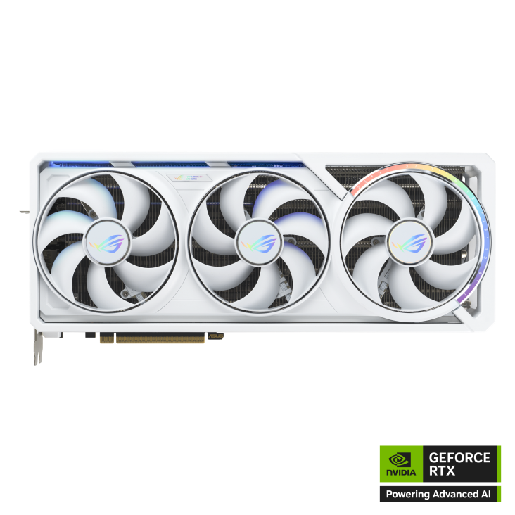 Asus ROG Astral GeForce RTX 5080 16GB GDDR7 White OC Edition 256-Bit Gaming Graphics Card With Triple Fans ( ROG-Astral-RTX5080-O16G-White )