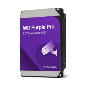 Western Digital WD Purple Pro 12TB 3.5-Inch SATA 7200 RPM 256MB Cache Surveillance Internal Hard Disk Drive ( WD122PURP )