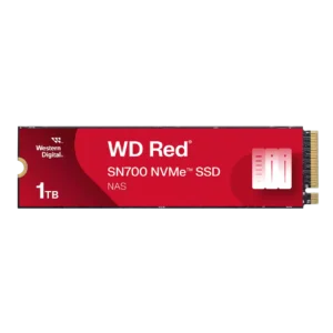 Western Digital WD Red SN700 1TB M.2 2280 S3-M NVMe PCIe Gen3 x4 Internal SSD For NAS System ( WDS100T1R0C-68BDK0 )