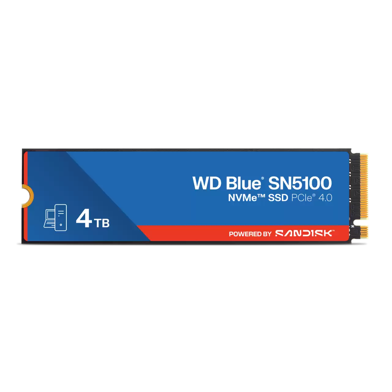Western Digital WD Blue SN5100 4TB M.2 2280 NVMe PCIe Gen 4.0 Internal SSD ( WDS400T5B0E-00CPE0 )