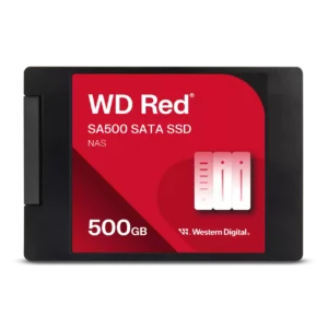 Western Digital WD Red SA500 NAS 500GB 2.5-Inch SATA 7mm Cased Internal SSD For NAS System ( WDS500G1R0A )