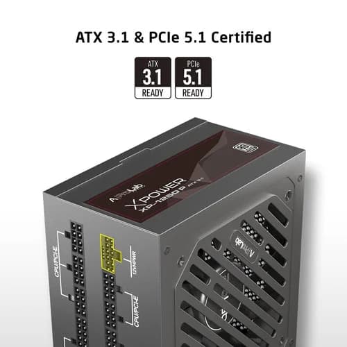ProLab Design XPower XP-1250P 1250W ATX 3.1 Compliance 80+ Platinum Certifications Fully Modular Power Supply Unit - Image 2