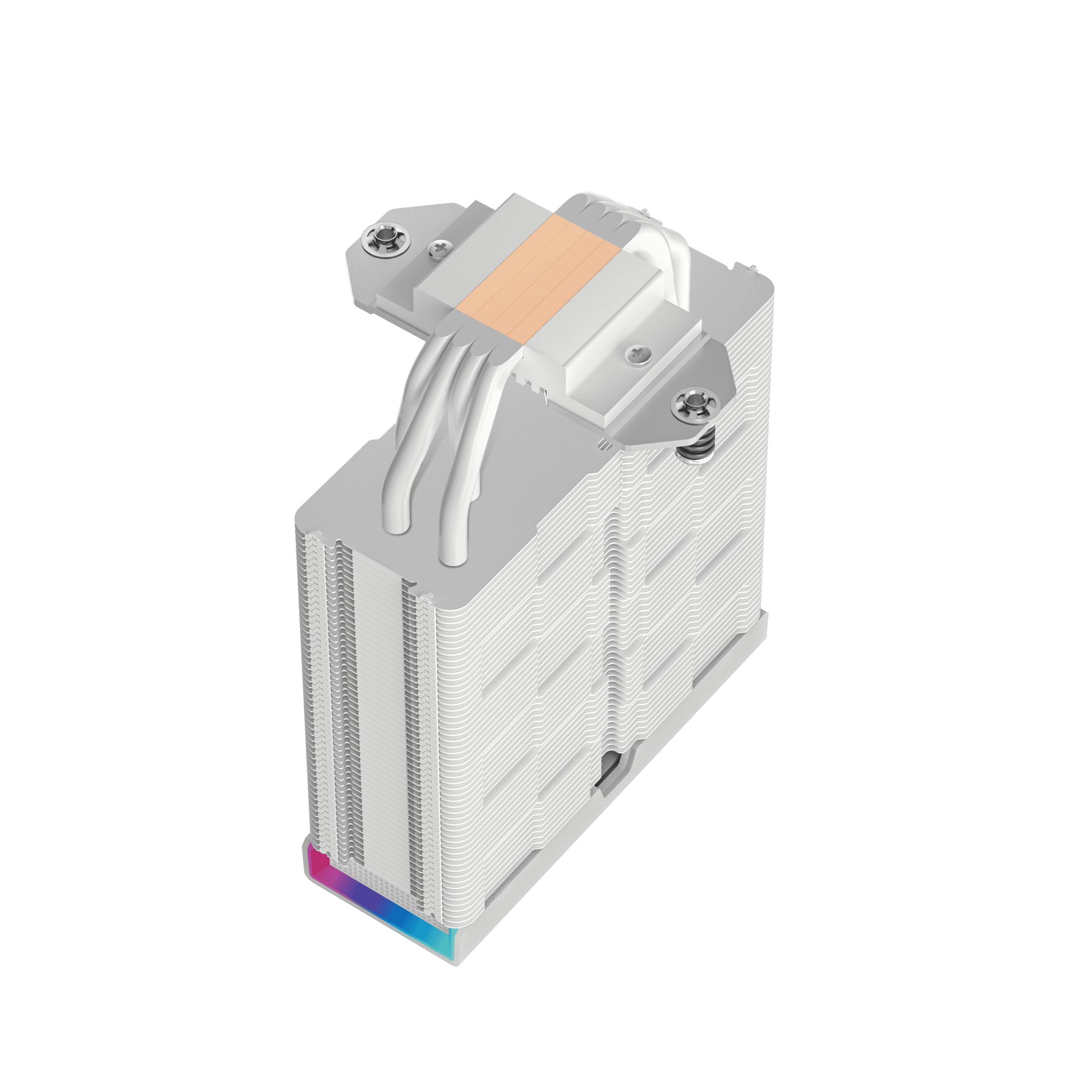 Deepcool AK400 DIGITAL PRO WH 120mm CTT 2.0 Heatpipe Technology White CPU Air Cooler With ARGB Lighting ( R-AK400-WHAPMN-G ) - Image 6