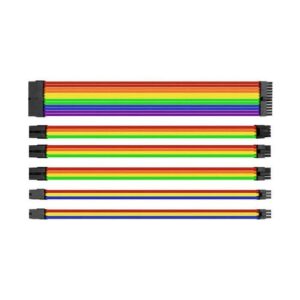 Thermaltake Mod Sleeve Rainbow Extension Cable ( AC-049-CNONAN-A1 )