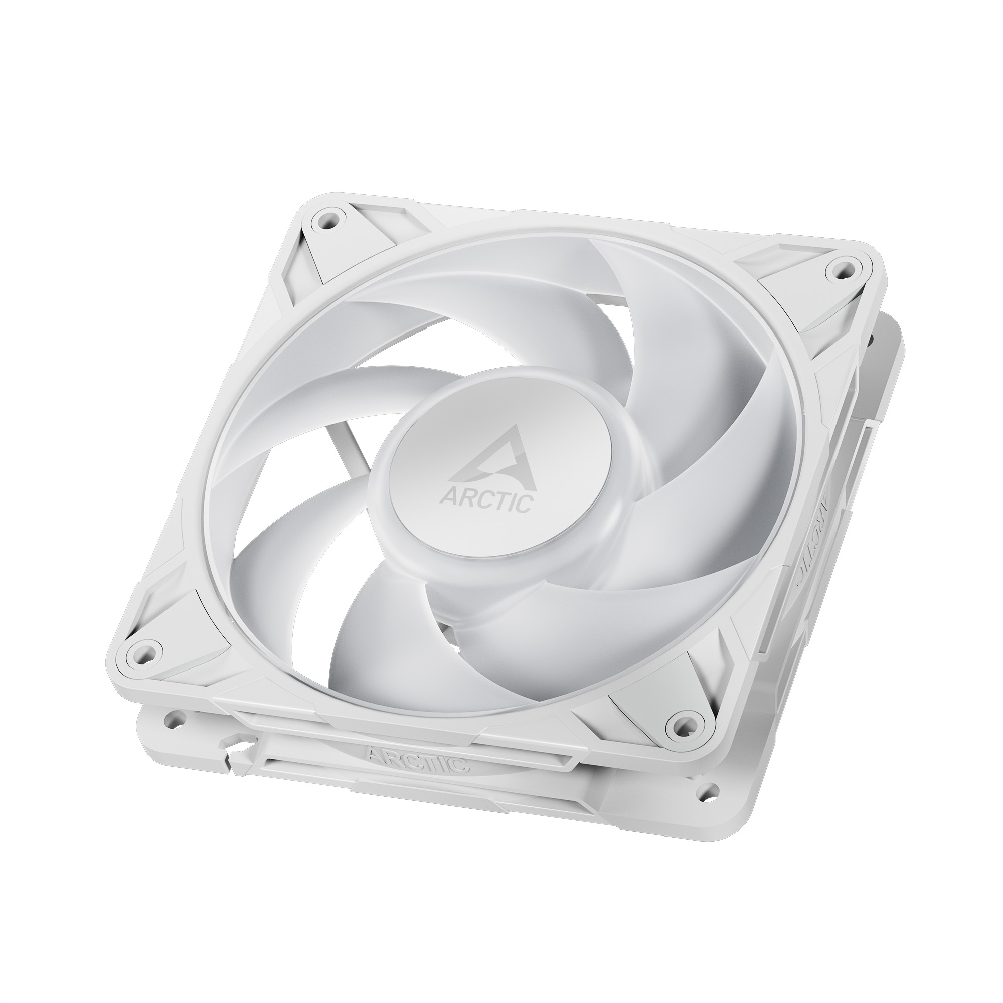 Arctic P12 Pro ARGB White 120mm A-RGB PWM Triple Pack Case Fan With Cable Splitter ( ACFAN00326A ) - Image 7