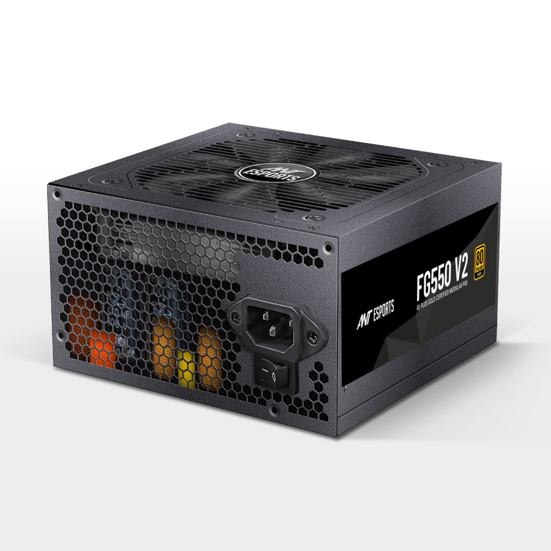 Ant Esports FG550 V2 550W 80+Gold Full Modular Black Power Supply Unit ( AESP0392 ) - Image 3