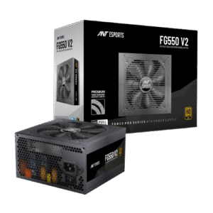 Ant Esports FG550 V2 550W 80+Gold Full Modular Black Power Supply Unit ( AESP0392 )