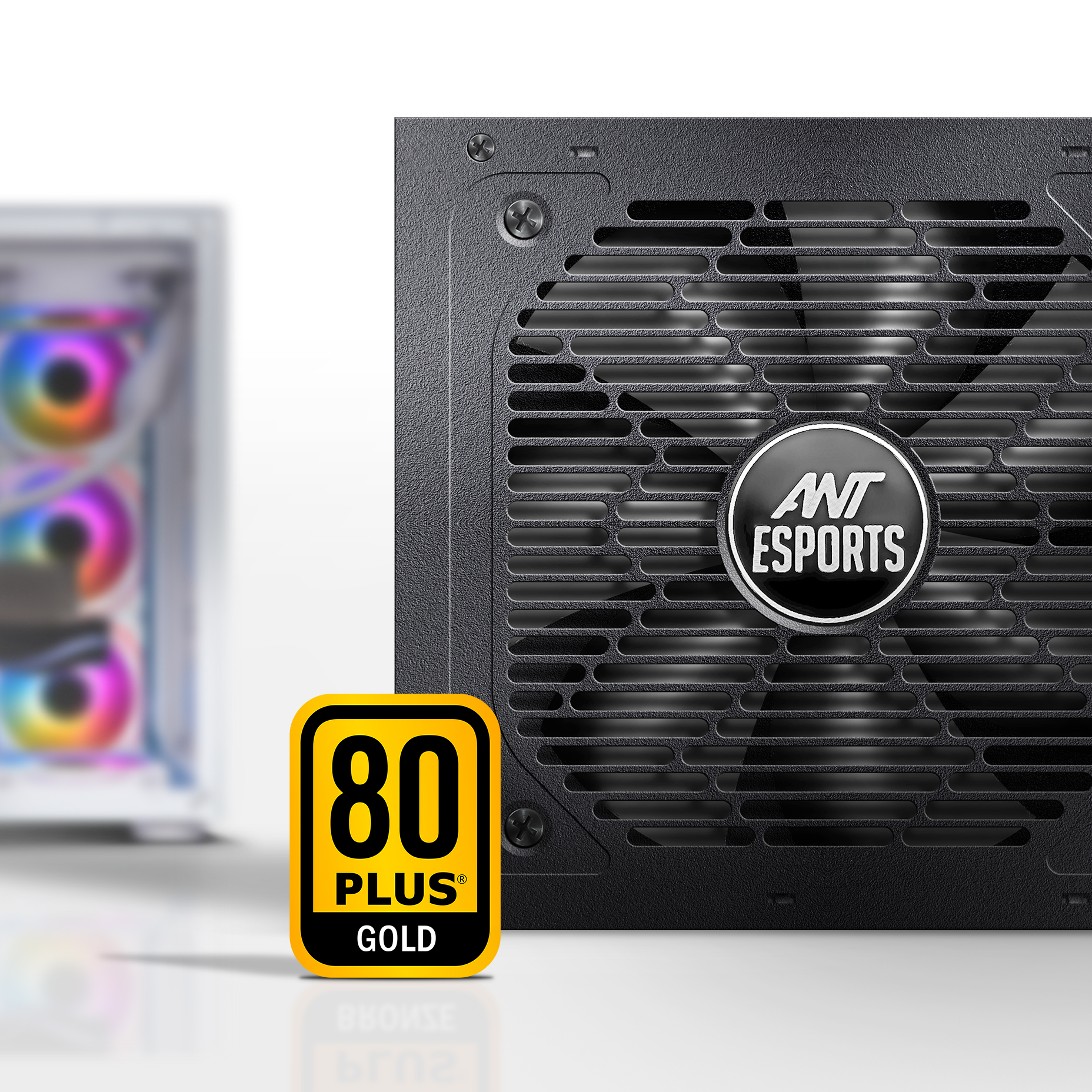 Ant Esports FG550 V2 550W 80+Gold Full Modular Black Power Supply Unit ( AESP0392 ) - Image 9