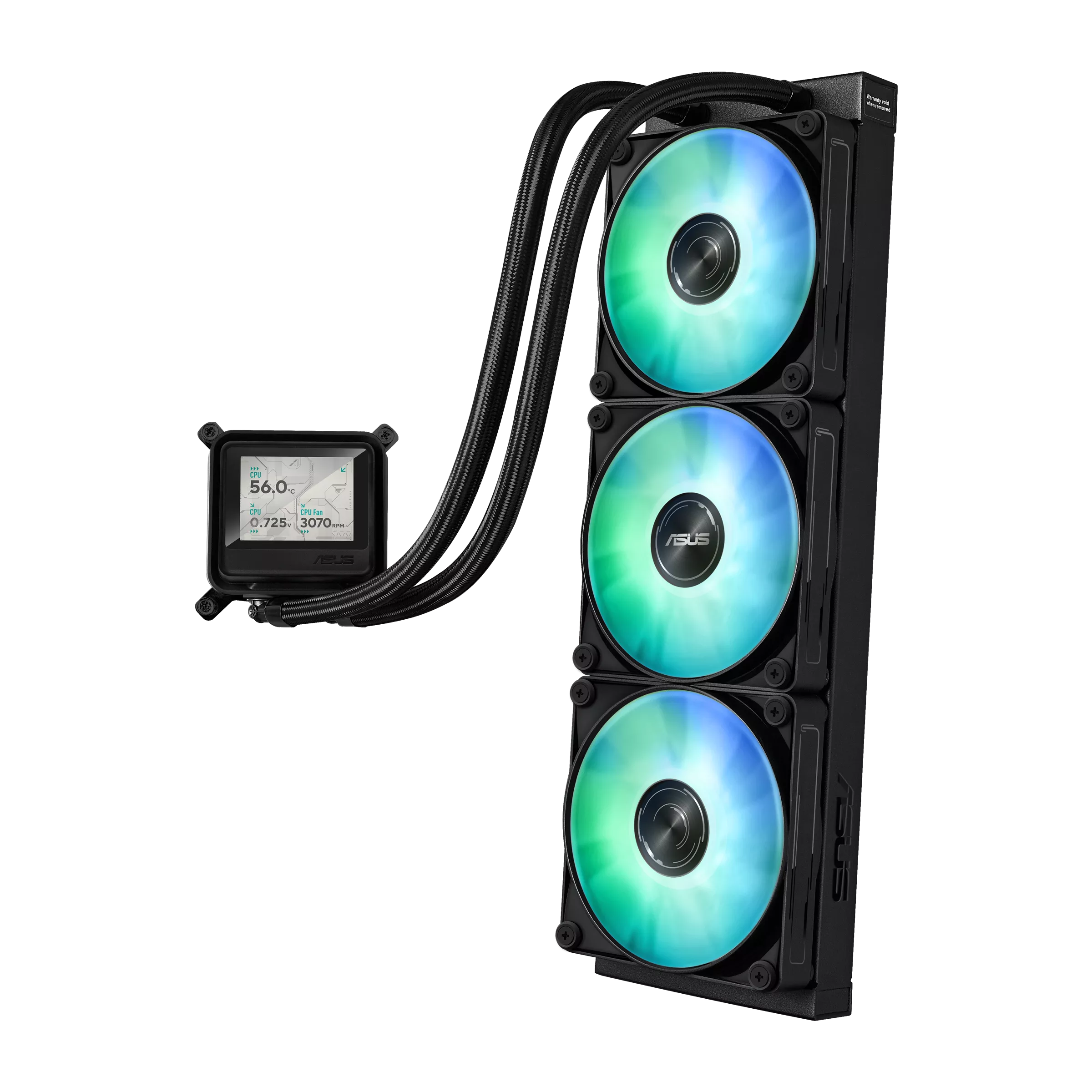 Asus AYW Gaming LC 360 ARGB LCD All-In-One CPU Liquid Cooler With Advanced Cooling Performance - Image 4