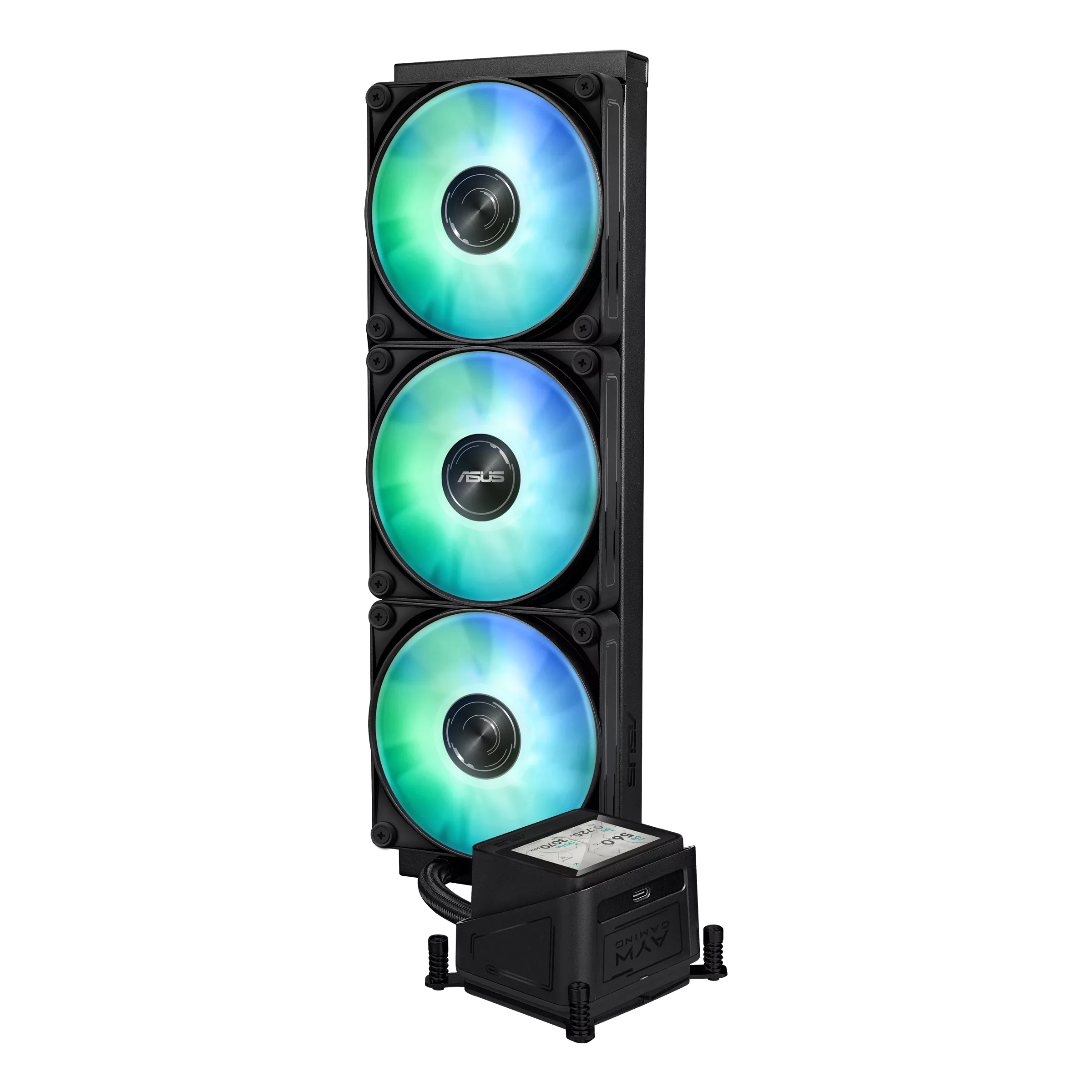 Asus AYW Gaming LC 360 ARGB LCD All-In-One CPU Liquid Cooler With Advanced Cooling Performance - Image 5