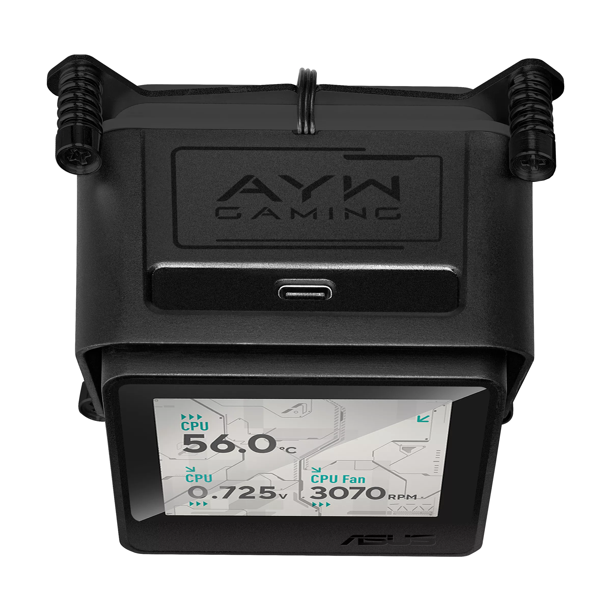 Asus AYW Gaming LC 360 ARGB LCD All-In-One CPU Liquid Cooler With Advanced Cooling Performance - Image 9