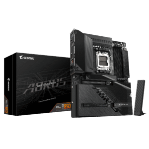 Gigabyte B850 AORUS STEALTH ATX Motherboard ( AMD Socket AM5, Support AMD Ryzen 9000, 8000, 7000 Series Cpu, 4 x DDR5 RAM Slots, Max 256GB RAM Support )