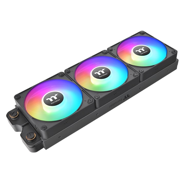 Thermaltake CT120 EX Reverse ARGB Sync 2000 RPM Black Triple Pack PC Cooling Chassis Fan ( CL-F192-PL12SW-A ) - Image 2