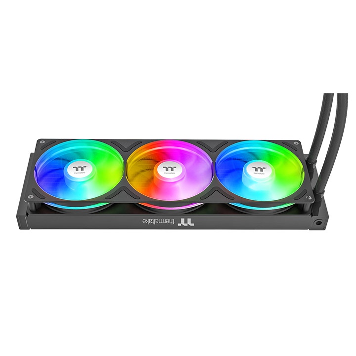 Thermaltake TH360 V3 Ultra ARGB Sync 360mm Black AIO Cpu Liquid Cooler With 3.95" Stylish Square LCD Display Pump Head ( CL-W474-PL12SW-A ) - Image 4