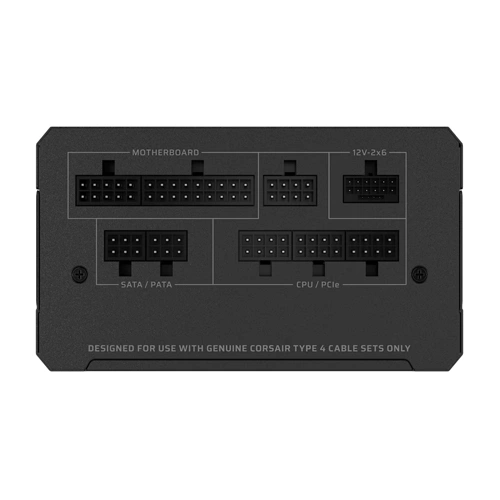 Corsair RMe Series RM1000e 1000 Watt Cybenetics Gold-Certified Fully Modular Low-Noise Intel ATX 3.1 Certified, PCIe 5.1 Compatible Power Supply Unit ( CP-9020297-IN ) - Image 3