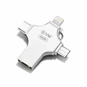 EVM EnStore 512GB 4 in 1 OTG Pendrive ( EVM4D/512G )