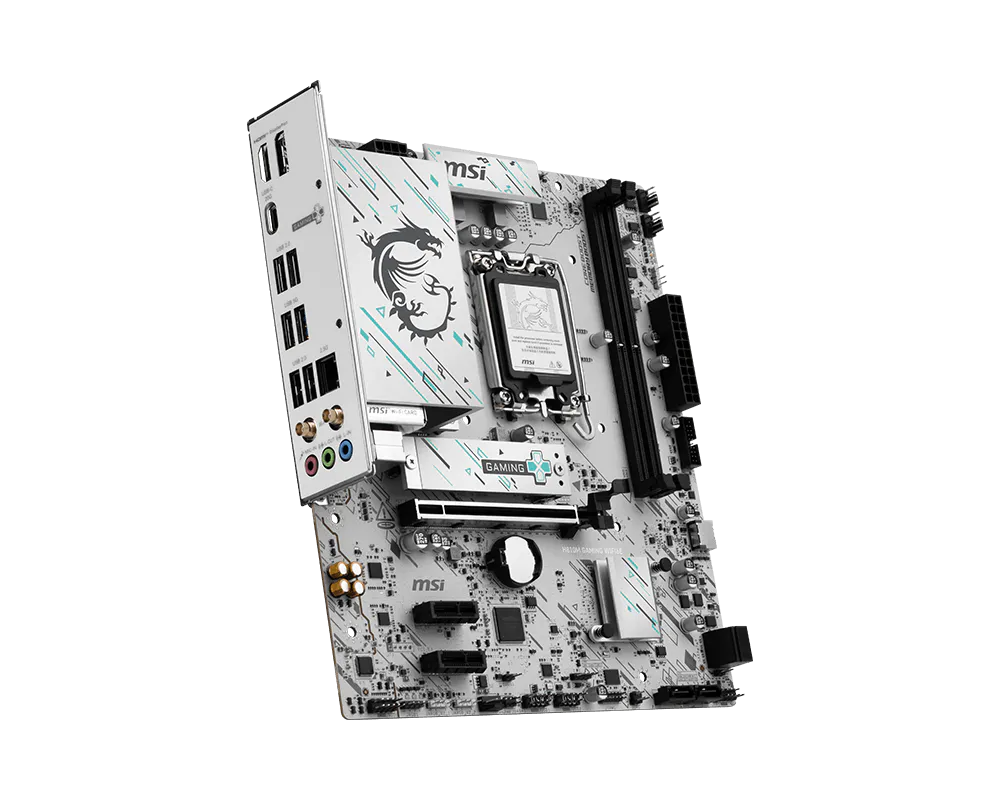 MSI H810M GAMING WIFI6E mATX Motherboard ( Intel Socket LGA 1851, Supports Intel Core Ultra (Series 2) Cpu, 2x DDR5 RAM Slots, Max 128GB RAM Support ) - Image 4