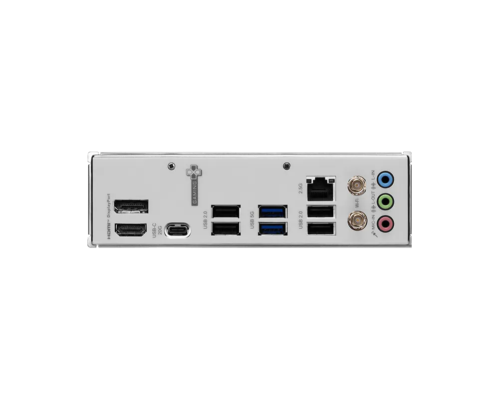 MSI H810M GAMING WIFI6E mATX Motherboard ( Intel Socket LGA 1851, Supports Intel Core Ultra (Series 2) Cpu, 2x DDR5 RAM Slots, Max 128GB RAM Support ) - Image 5