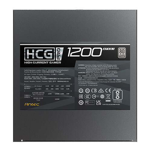 Antec HCG1200 PRO Platinum ATX 3.1 Full-Modular 1200W 80 Plus Platinum Power Supply Unit For The Ultimate Gamer - Image 10