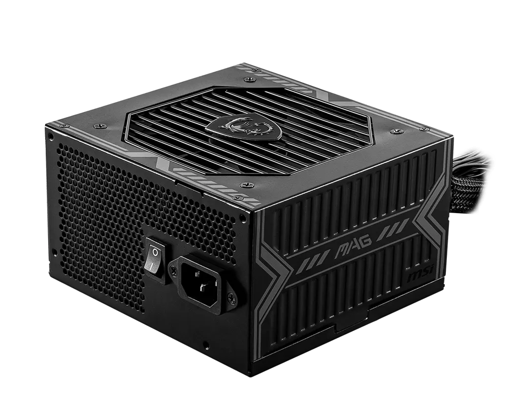 MSI MAG A550BN 550Watt 80 PLUS Bronze Power Supply Unit - Image 2