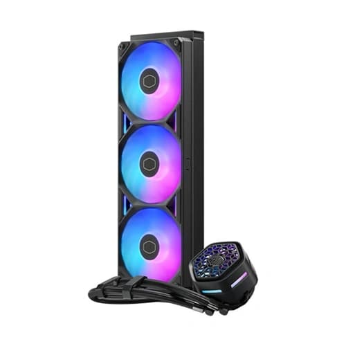 Cooler Master MasterLiquid Atmos II VRM Fan 360mm ARGB Fans Black CPU Liquid Cooler ( MLX-D36M-A25SZ-V1 )