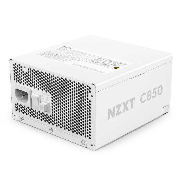 NZXT C850 Gold ATX 3.1 850W Fully Modula 80 Plus Gold White Power Supply Unit ( PA-8G2BW-UK / PA-8G2BW-AU ) - Image 2