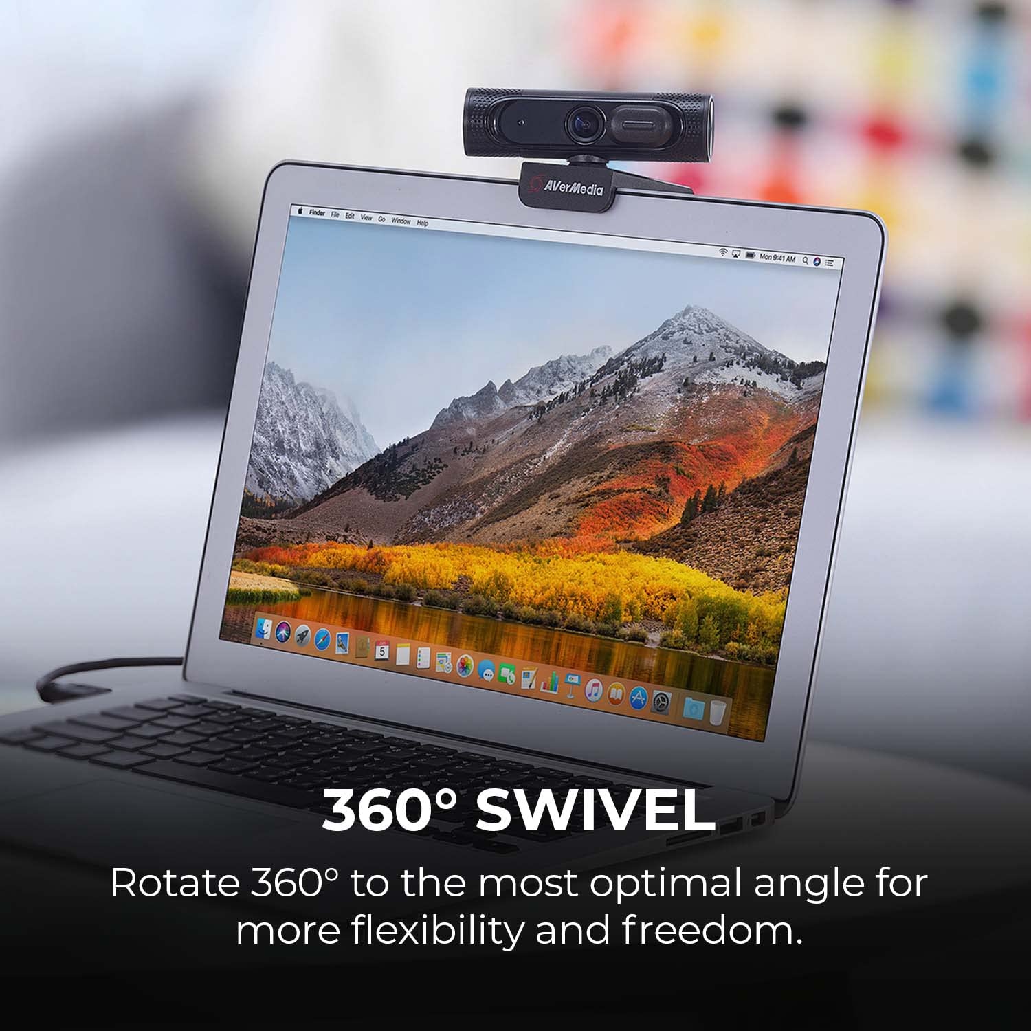 AVerMedia PW315 1080p 60FPS Wide Angle Webcam For Perfect for Content Creation, Live Streaming, and Video Conferencing - Image 7