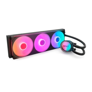 NZXT Kraken Core 360 RGB 360mm AIO Black CPU Liquid Cooler With A High-Performance Pump PWM Fans And Vibrant RGB Lighting ( RL-KR36C-B1 )